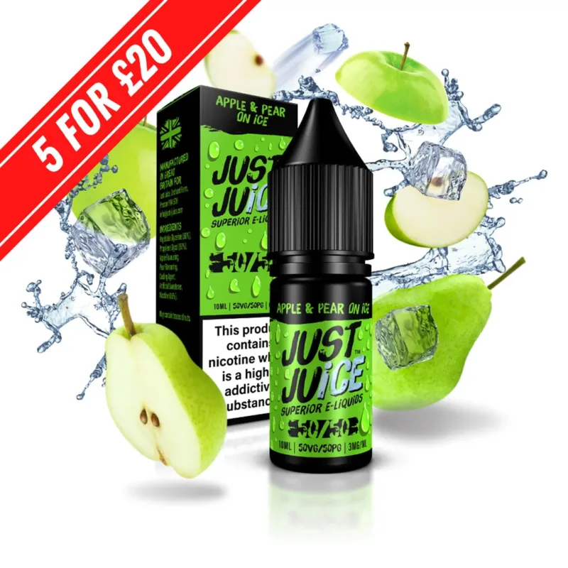 Just Juice Apple and Pear on Ice E-Liquid